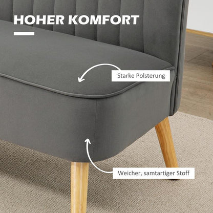 Bankbed – Slaapbank – Bedbank – Sofa Bed – Logeerbed – Memory Foam Kussens – Hardhouten Frame – Donkergrijs – Ruimtebesparend – Duurzame Stof