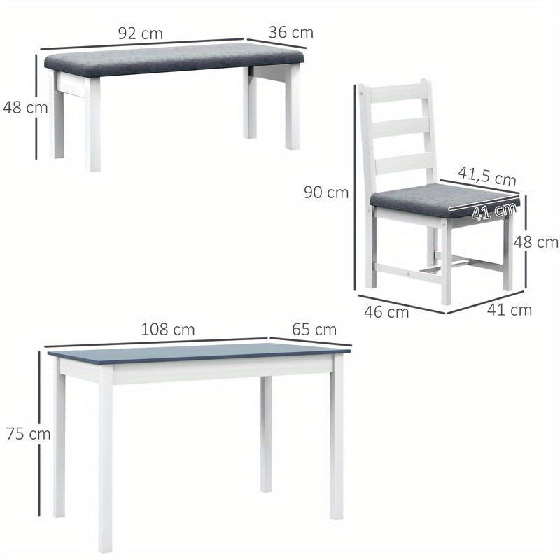 Modern kitchen furniture, quick assembly, space saving, country style dining table suitable for living room, dining room, kitchen, Spacesaving Furniture, Contemporary Design, Highquality Materials, Durable Furniture, Modern H