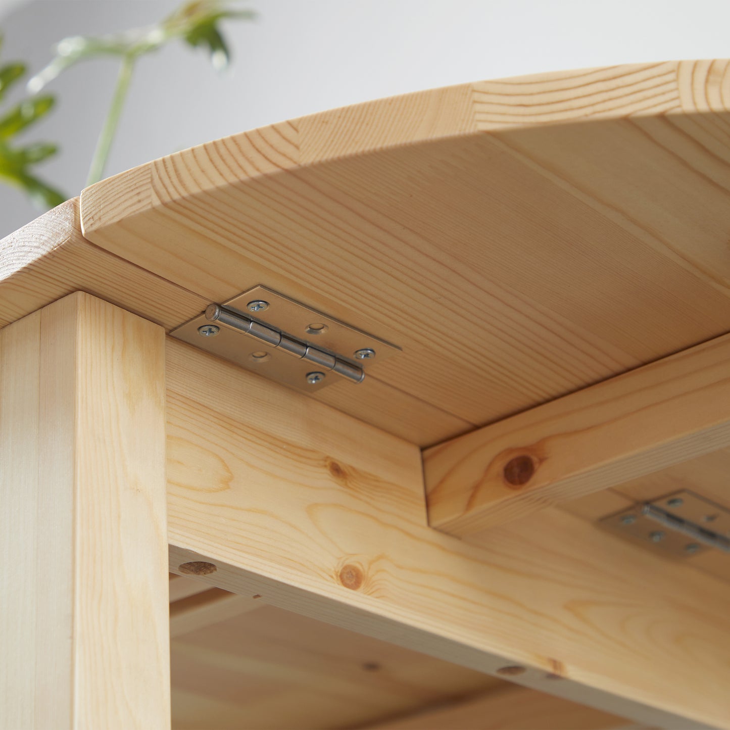 Eettafel – Klaptafel – Uitklapbare Tafel – Keukentafel – Inklapbare Eettafel – Massief Dennenhout – Ruimtebesparend 140x70x75 cm
