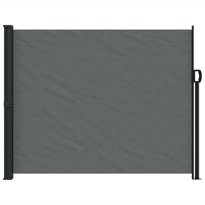 Zijscherm – Uittrekbaar Scherm – Windscherm – Tuinscherm – Balkonscherm – 160x600 cm – Polyester Met Waterafstotende Coating