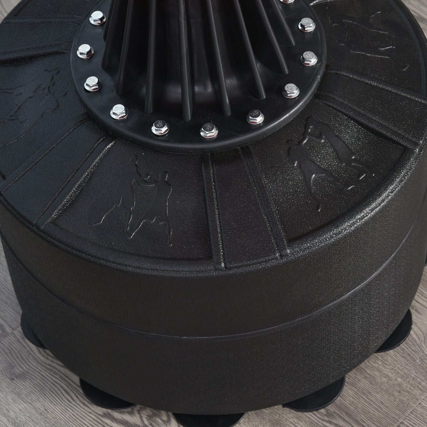 Bokszak Standaard – Bokspaal – Boksbal – Bokstrainer – Punching Bag – Verstelbare Hoogte 155-205 cm – 360° Draaibare Reflexbal