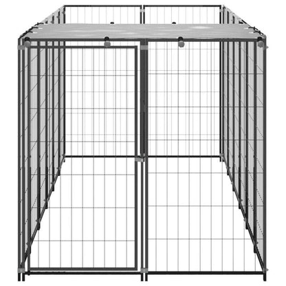 Hondenhok – Hondenkennel – Hondenren – Buitenhok – Hondenkooi – Stevige Stalen Constructie – Ruim 330x110x110 cm
