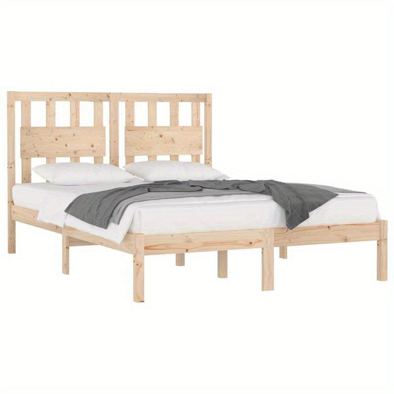 120X200 Cm Solid Wood Bed Jaw - Convenient And Removable