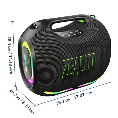 Draadloze Speaker – Bluetooth Speaker – Portable Speaker – Outdoor Speaker – RGB Speaker – 24000mAh Accu – 4 Speakers Voor Krachtig Geluid