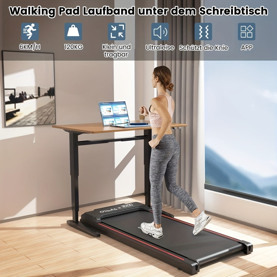 Loopband – Treadmill – Fitnessband – Wandelloper – Loopmachine – Compact Formaat – Stil 0.6HP Motor