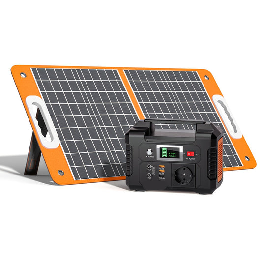 Draagbare Solar Powerstation – Zonne-accu – Mobiele Batterij – Energiecentrale – 200W Output – 151Wh Capaciteit