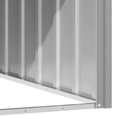 Hondenhok – Hondenhuis – Dierenverblijf – Hondenkennel – Buitenhok – Weerbestendig Gegalvaniseerd Staal – Ruim & Verhoogde Vloer 116,5x103x81,5 cm