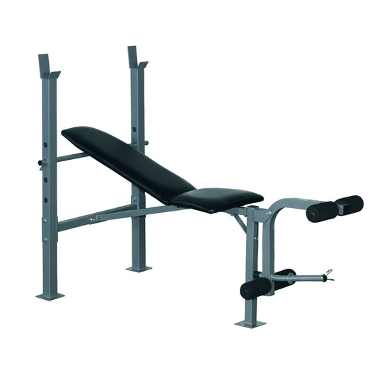 Bankdrukbank – Halterbank – Fitnessbank – Trainingsbank – Workout Bank – Verstelbaar – Leg Curl Ondersteuning – Stabiel Epoxy Stalen Frame