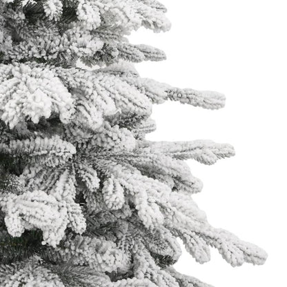 Kunstkerstboom – Nepboom – Kerstboom – Kunsttakken – Flockboom – 180 cm – Inclusief Standaard – Onderhoudsvrij
