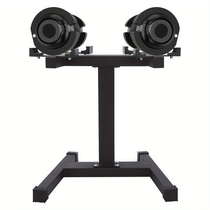 Halterrek – Gewichtenrek – Dumbbellrek – Halterstandaard – Gewichtshouder – Staal – Belastbaar tot 136 kg – Compact en Stabiel