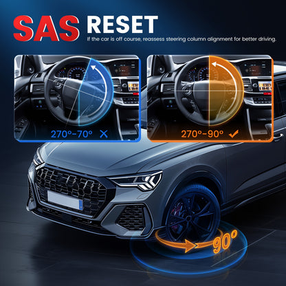 OBD2 Scanner – Diagnoseapparaat – Auto Uitlezer – Codelezer – Uitleesapparaat – 15+ Resetfuncties – Automatische Voertuigherkenning