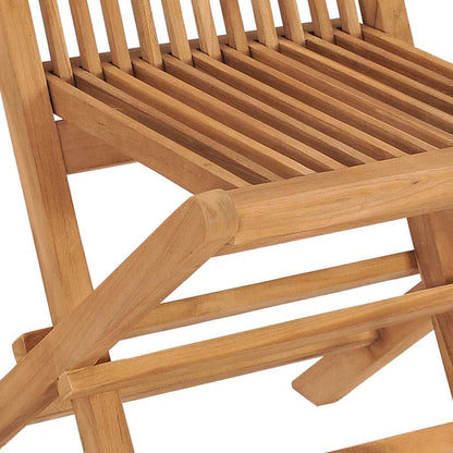 Tuinset – Tuinmeubelset – Eettafelset – Diningset – 7-Delig – Acaciahout – Inklapbaar – Compact 56x62x90 cm