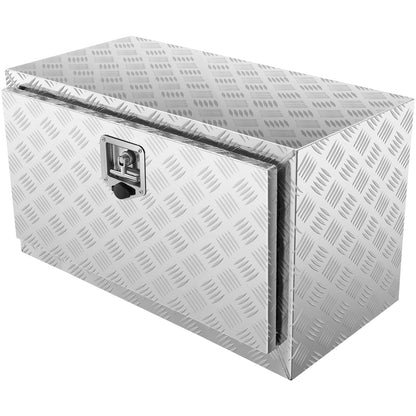 Onderbouw Opbergbox – Gereedschapskist – Truckbox – Pick-up Opbergbox – Trailer Kist – Waterdicht – Aluminium Diamantprofiel 76x36x41 cm – Slot Met Sleutels