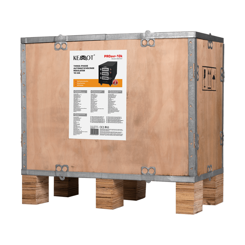 Automatische Driefasen Spanningsstabilisator – Voltage Regulator – Stroomregelaar – Spanningsregelaar – Stroomstabilisator – Nauwkeurige ±3% Spanning – Torodiale Transformator Design