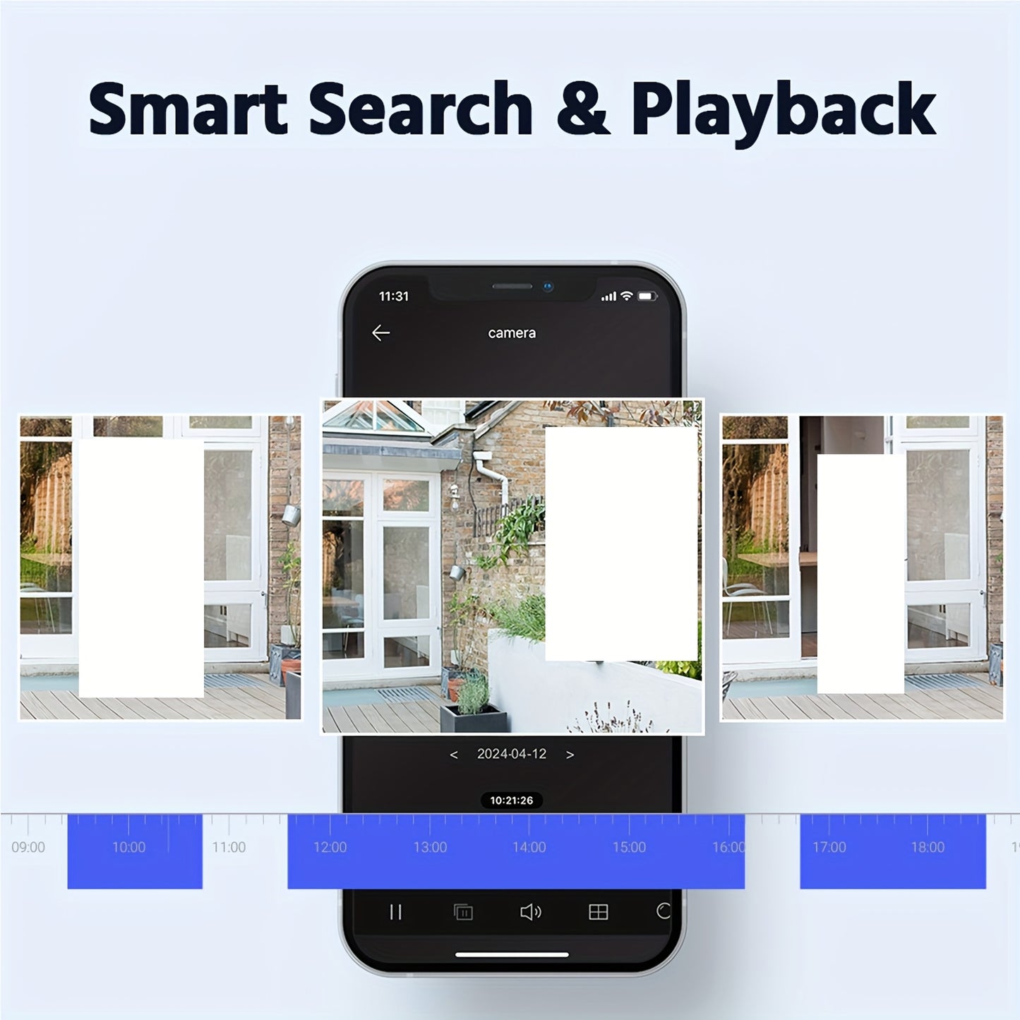 Beveiligingscamera – Camerabewaking – Bewakingscamera – Buitencamera – IP-camera – 16x 1080P Full HD – AI Detectie Mens & Voertuig – 2TB Opslag