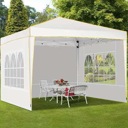 Partytent 3x3m – Buiten Tent – Vouwtent – Paviljoen – Markttent – Windbestendig Frame – Waterafstotend Polyester