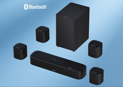 Soundbar – Tv Soundbar – Sound Bar Voor Smart TV – Sound Bar Voor Pc – Soundbars Voor Tv – 7.1 Surround Met Dolby Atmos – Draadloze Achterluidsprekers & Bedrade Subwoofer