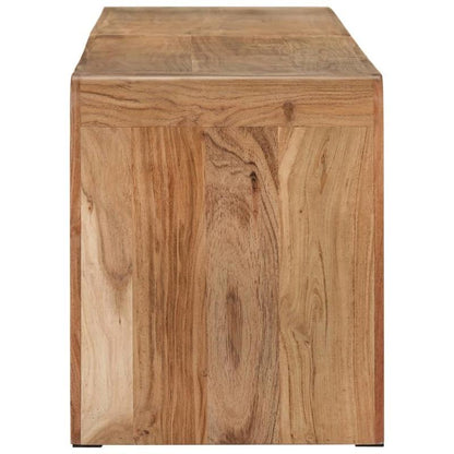 Houten Bankje – Zitbank – Tuinbank – Eetbank – Acaciahouten Bank – Massief Acaciahout – 160x38x45 cm – Duurzaam & Weerbestendig