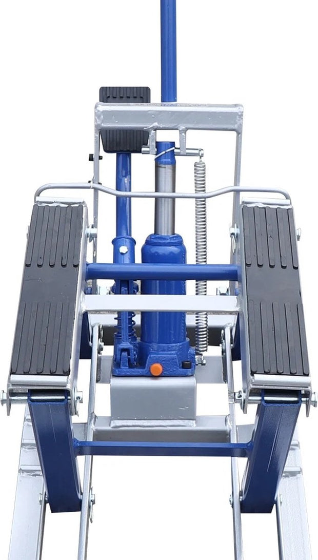 Hydraulische motorkrik 680kg - Motorlift - Motorheftafel - Motorbrug - Motorfiets krik - Minilift - Verstelbaar montagestandaard - Hydraulisch motorstandaard