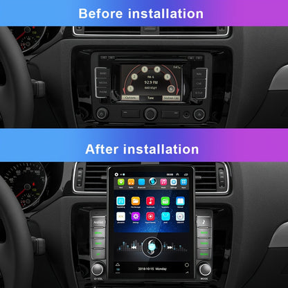 Autoradio – Car Stereo – Multimedia Speler – Auto Radio – 2DIN – 9,5 Inch HD Scherm – Android 10 – Achteruitrijcamera Ondersteuning