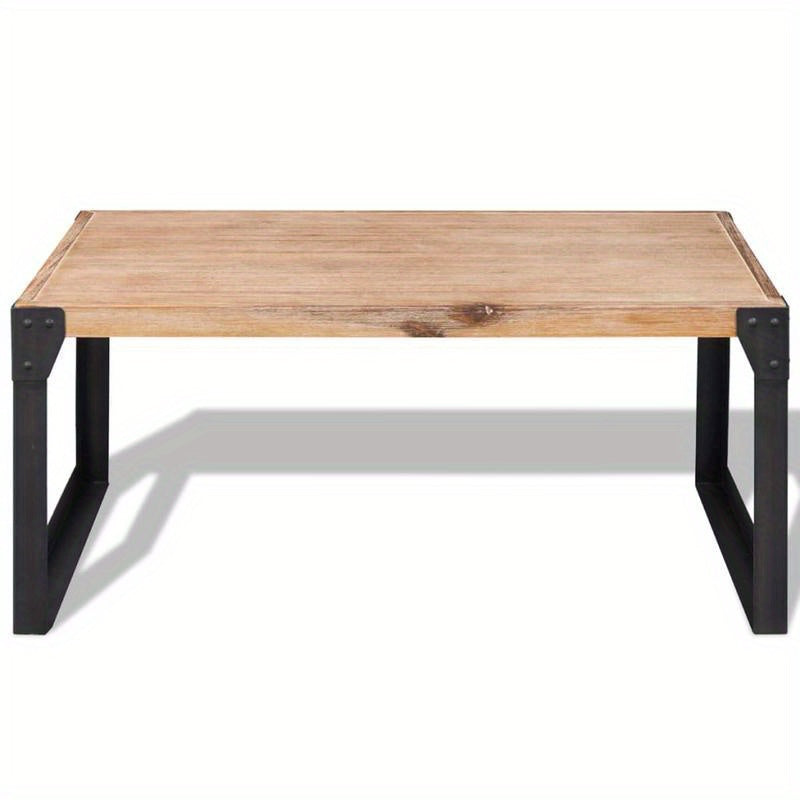 Coffee table 100x60x45cm solid acacia wood This Rectangular Solid Acacia Coffee Table is a lovely focal point bringing together functionality and style for any living area indoors or out without taking over your space making