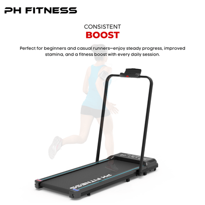 Loopband – Opvouwbare Treadmill – Thuisfitness – Cardiotrainer – Hardloopband – 1,5 PK Stille Motor – Bluetooth App Connectiviteit