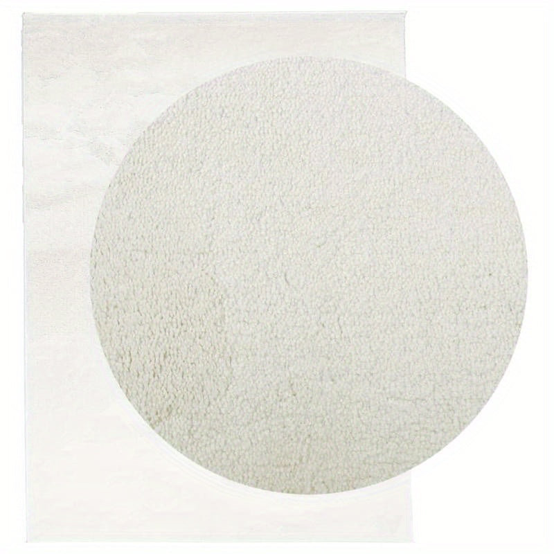 Vloerkleed – Tapijt – Karpet – Mat – Kleed – Crème Kortpolig – Antislip – Machinewasbaar – 240x340 cm – Polyester