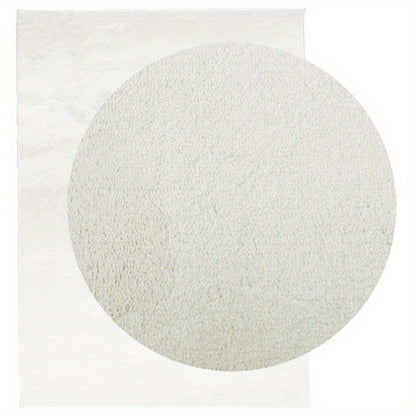 Vloerkleed – Tapijt – Karpet – Mat – Kleed – Crème Kortpolig – Antislip – Machinewasbaar – 240x340 cm – Polyester