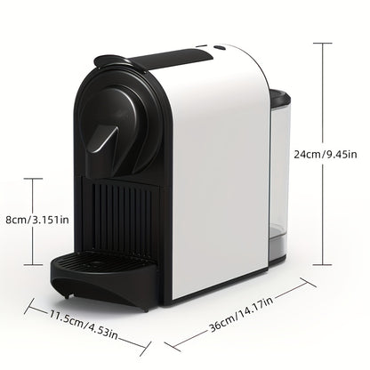 4-in-1 Koffiecapsule Machine – Koffiemachine – Espressoapparaat – Capsulezetapparaat – Koffiezetter – Multifunctioneel – Warm en Koud – Snel Op Temperatuur – Wit – Aluminiumlegering