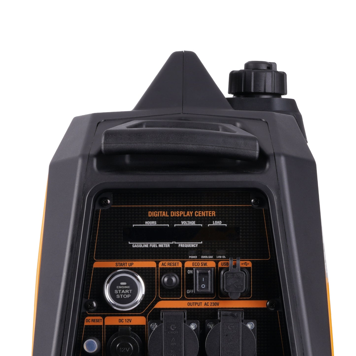 Draagbare Invertergenerator – Generator – Stroomgenerator – Benzinegenerator – LPG Generator – 3500 Watt Pieken – 11 Uur Benzinegebruik
