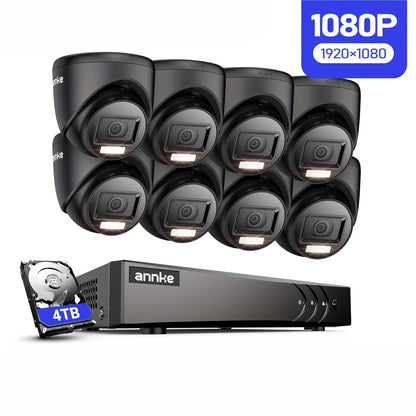 Camerabewaking – Beveiligingscamera – Bewakingscamera – Buitencamera – Binnencamera – 16 Kanaals Bedraad Systeem – 4TB Opslag & Slimme AI Detectie