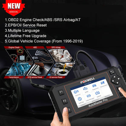 OBD2 Scanner – Autodiagnose Tool – Codelezer – Foutcode Scanner – Auto Diagnoseapparaat – Volledige Systeemdiagnose – Olie Reset Functie – Check Engine Uitlezen