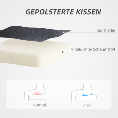 Bureaustoel – Office Chair – Kantoorstoel – Draaistoel – Gamestoel – Hoogteverstelbaar – Kantelfunctie – Kunstleren Bekleding – 120 kg Belastbaar