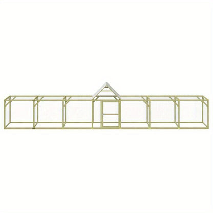 Kippenhok – Pluimveehok – Nachthok – Houten Hok – Kippenverblijf – Stevig Hout – 700x100x150 cm – Geïmpregneerd Dennehout