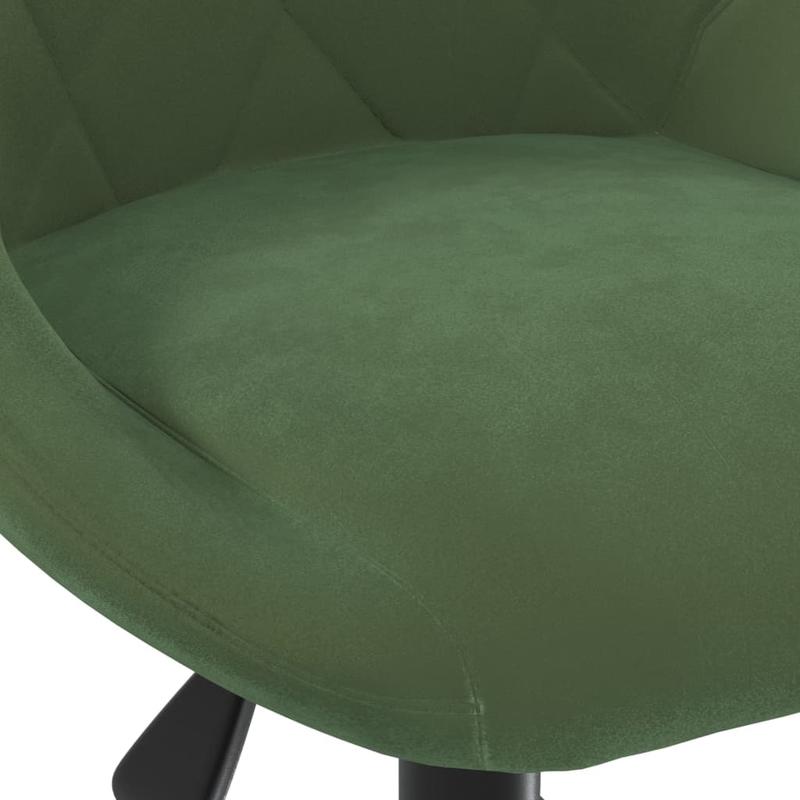 Swivel Office Chair in Dark Green Velvet – Executive Chair, Bar Stool, Garden Chair, Dining Chair. This stylish swivel chair rotates 360 degrees for maximum flexibility and is easy to move with its wheels. Practical and ele