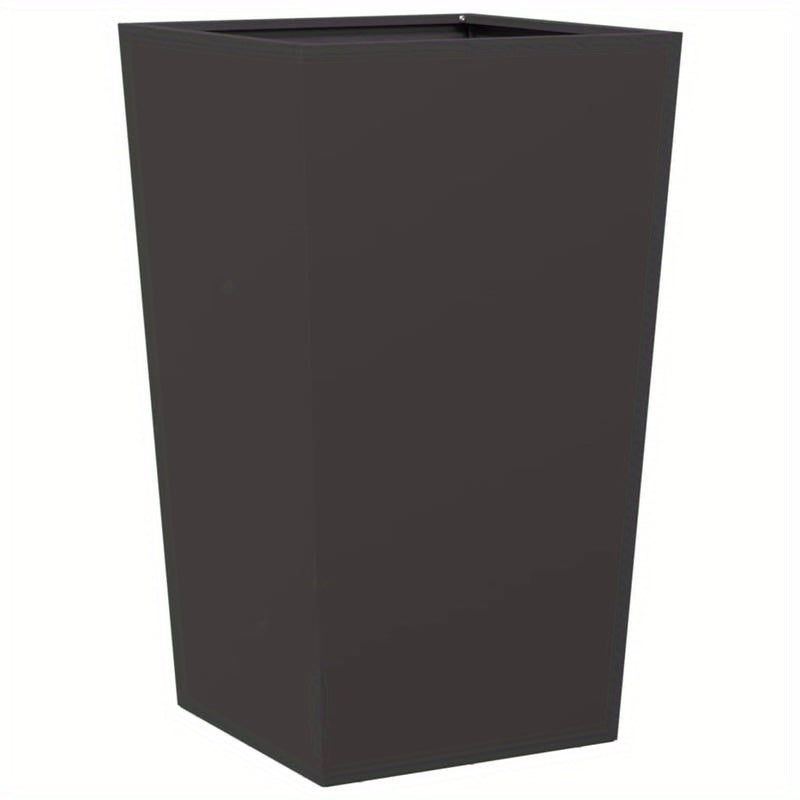 Easy to assemble modern and simple Planters 2pcs black 45x45x75cm steel backyard high-quality flower box kit