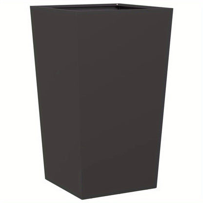 Easy to assemble modern and simple Planters 2pcs black 45x45x75cm steel backyard high-quality flower box kit