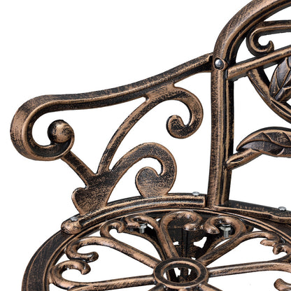 Tuinbank – Buitenbank – Loungebank – Verandabank – Tweezitsbank – Weerbestendig Aluminium – Vintage Antiek Design