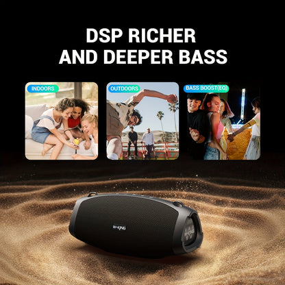 Draadloze Speaker – Bluetooth Speaker – Portable Speaker – Outdoor Speaker – Speaker Met Microfoon – 70W Krachtig Geluid – IPX6 Waterbestendig