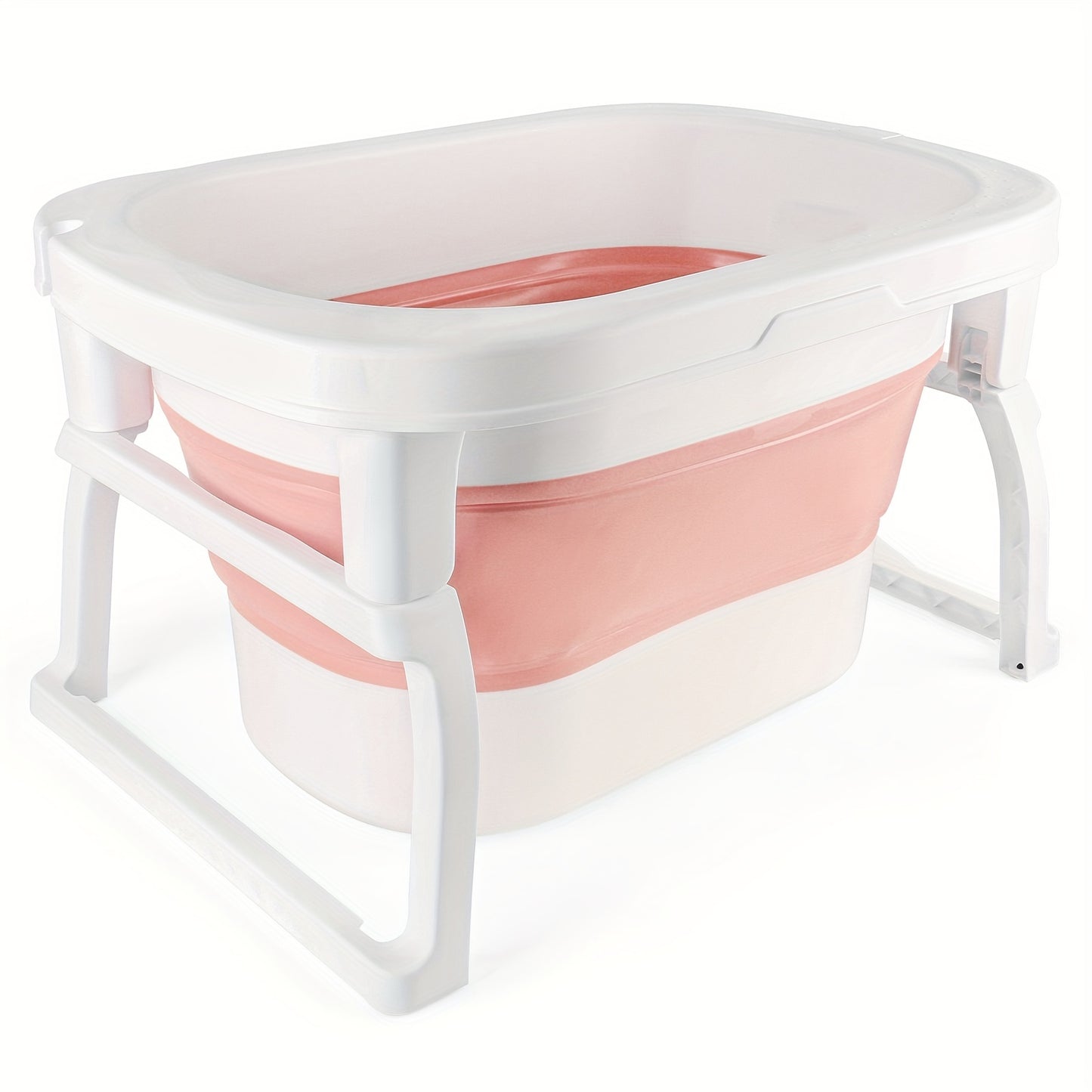 Hondenbadkuip – Hondenbad – Hondenwasbak – Huisdierenbad – Draagbare Badkuip – Opvouwbaar – Inclusief Afvoerplug – Ruimtebesparend Design 51x75x43 cm - Roze