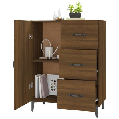 Sideboard 69.5X34X90 Cm Edited Hout Bruin Eikenkleur