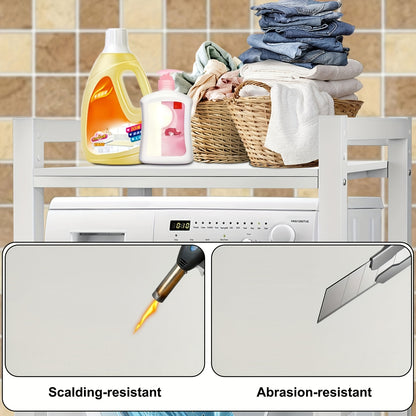 Wasdroger Standaard – Wasdroger Steun – Stapelstandaard – Wasmachine Verhoger – Droger Sokkel – Verstelbare Hoogte – Metalen Constructie 350 kg Draagkracht