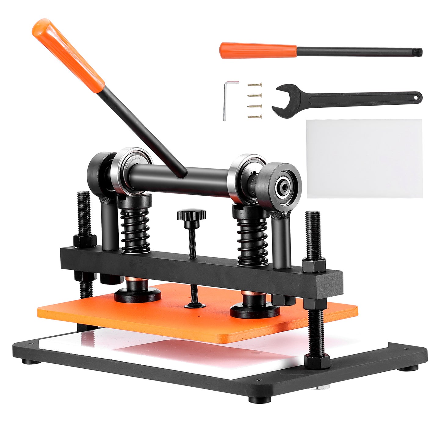 Leer snijmachine – Leidersnijder – Embossingmachine – Ponsmachine – Snijpers – Handmatige bediening – 36 x 25,9 cm werkoppervlakte – 1,5 ton draagvermogen