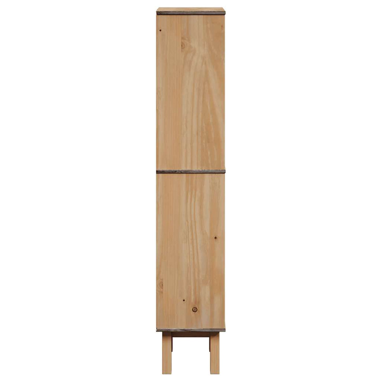 Badkamerkast – Kolomkast – Opbergkast – Wastafelonderkast – Badkamermeubel – Massief Dennehout – Compact 35x30x159 cm