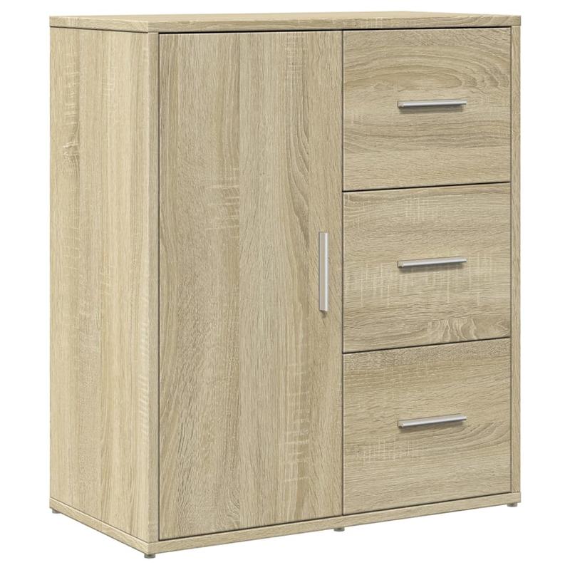 Sideboard Set – Opbergkast – Dressoir – Tv-meubel – Kastje – Sonoma Oak – Duurzaam Hout – Compact 60x31x70 cm