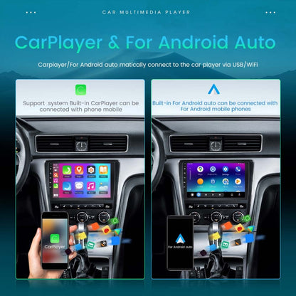 Autoradio – Auto Radio – 2 DIN Radio – Multimedia Speler – DAB+ Radio – 9 Inch Touchscreen – Android 13 Systeem – Draadloos CarPlay & Android Auto