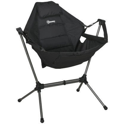 Hangstoel – Hängesessel – Schommelstoel – Schommelstoel Outdoor – Opvouwbare Stoel – Lichtgewicht & Compact – Duurzaam Oxford Stof & Stevig Metalen Frame