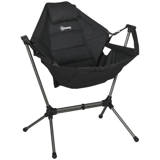 Hangstoel – Hängesessel – Schommelstoel – Schommelstoel Outdoor – Opvouwbare Stoel – Lichtgewicht & Compact – Duurzaam Oxford Stof & Stevig Metalen Frame