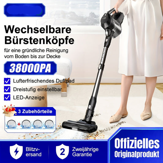 Draadloze Stofzuiger – Steelstofzuiger – Snoerloos – Handstofzuiger – Zakloos – Zwart – Krachtige Zuigkracht 46KPa – 50 Min Batterijduur
