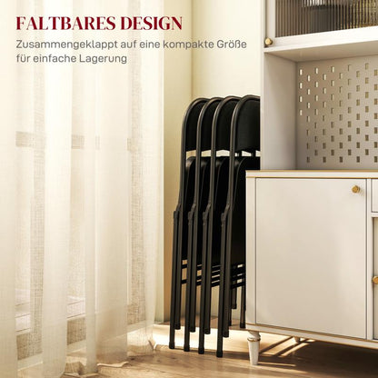Vouwstoelen – Klapstoelen – Bureaustoelen – Vergaderstoelen – Wachtkamerstoelen – Ergonomisch Ontwerp – Geheugenfoam Zit- en Rugkussen – Sterk Stalen Frame – Compact Opvouwbaar